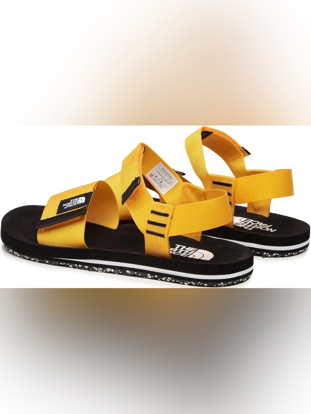 The North Face Skeena Strap Sandals - Summit Gold/ TNF Black - Size 10 - w/ box - Picture 5 of 6